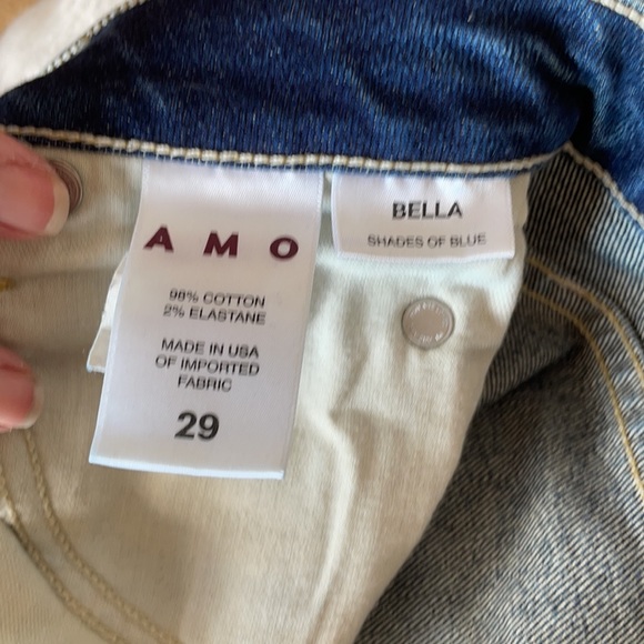 High dark AMO Jeans - Picture 4 of 11